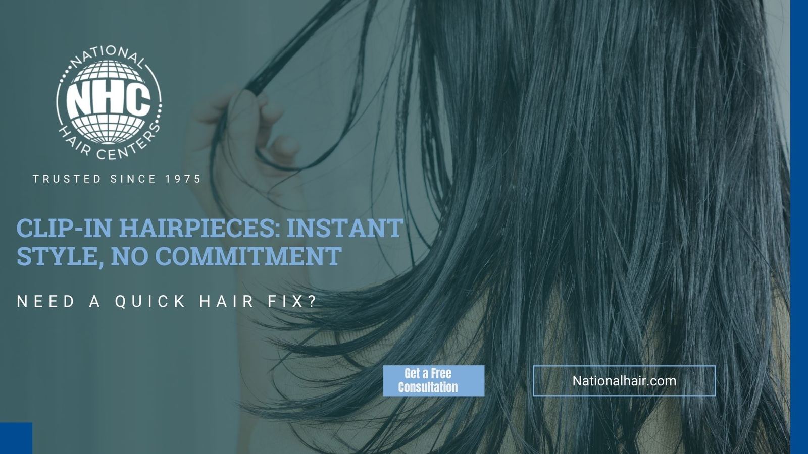 Clip-In Hairpieces: Instant Style, No Commitment