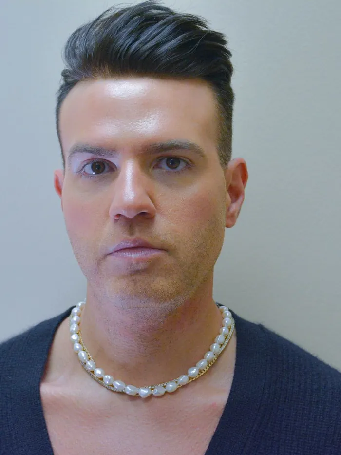 After: full styled hair with a non-surgical mens hair system